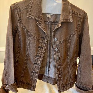 Brown Denim Jacket